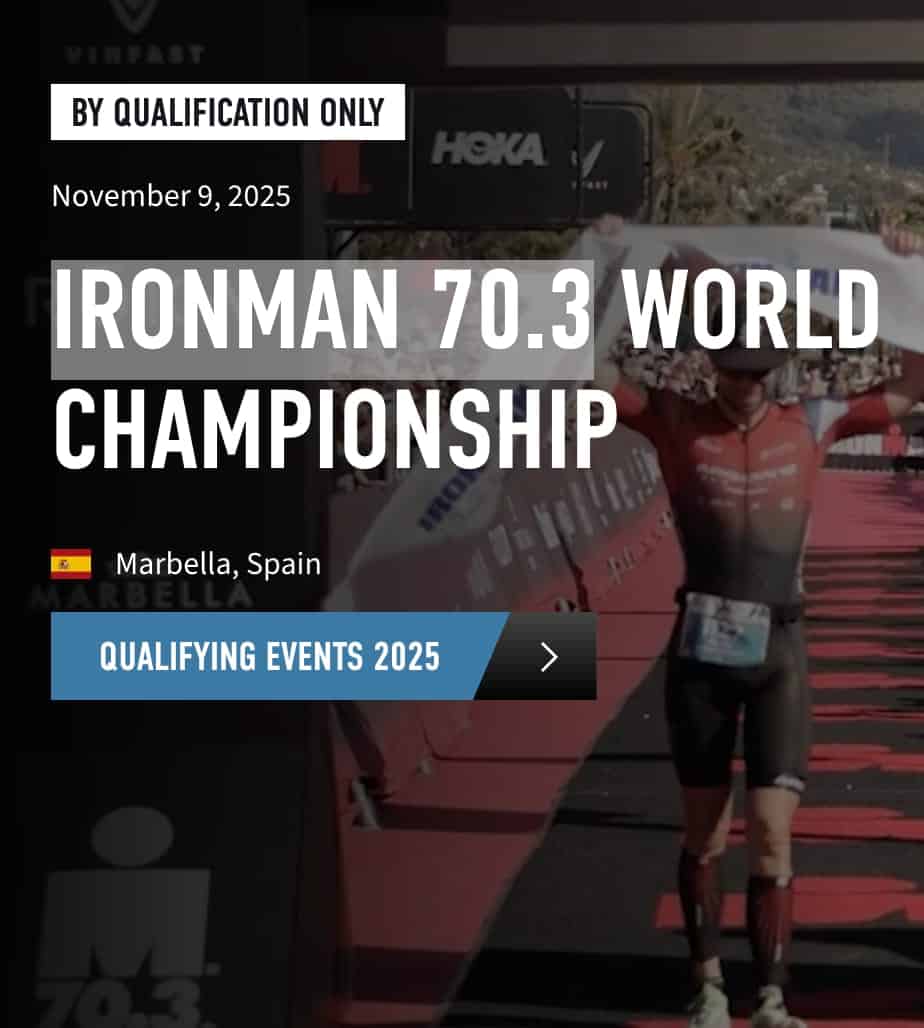 Mundial IRONMAN 70.3 Marbella-Ojén 2025 Poster