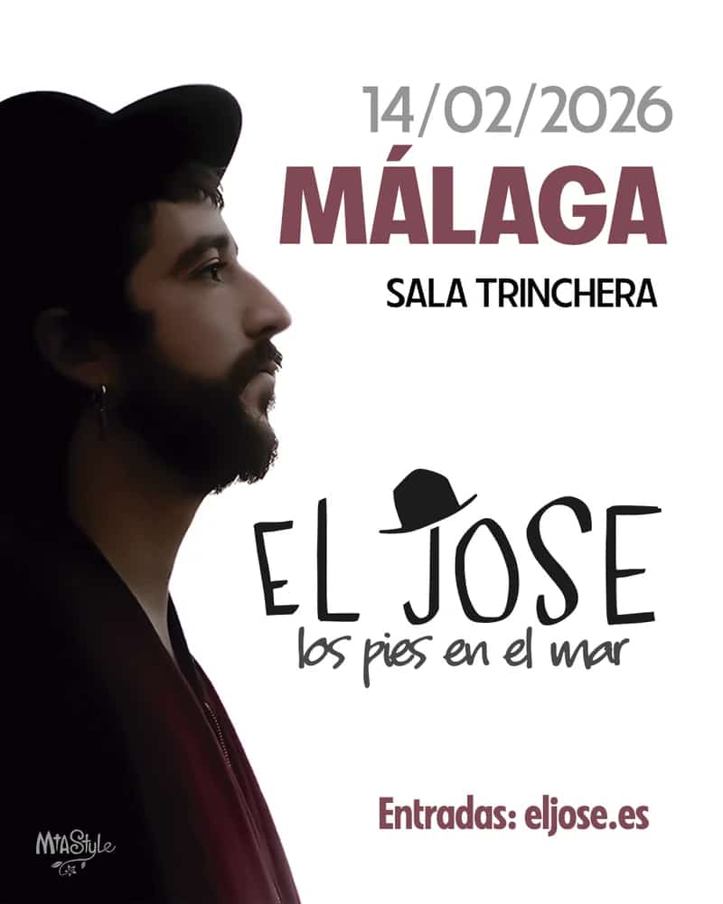 El Jose actuando en vivo en Málaga 2026
