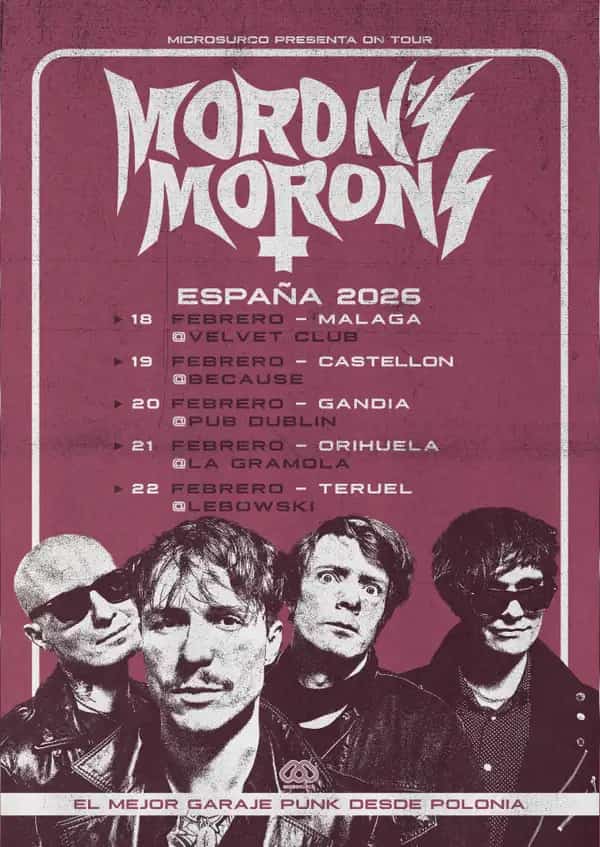 Moron's Morons en vivo en Málaga 2026