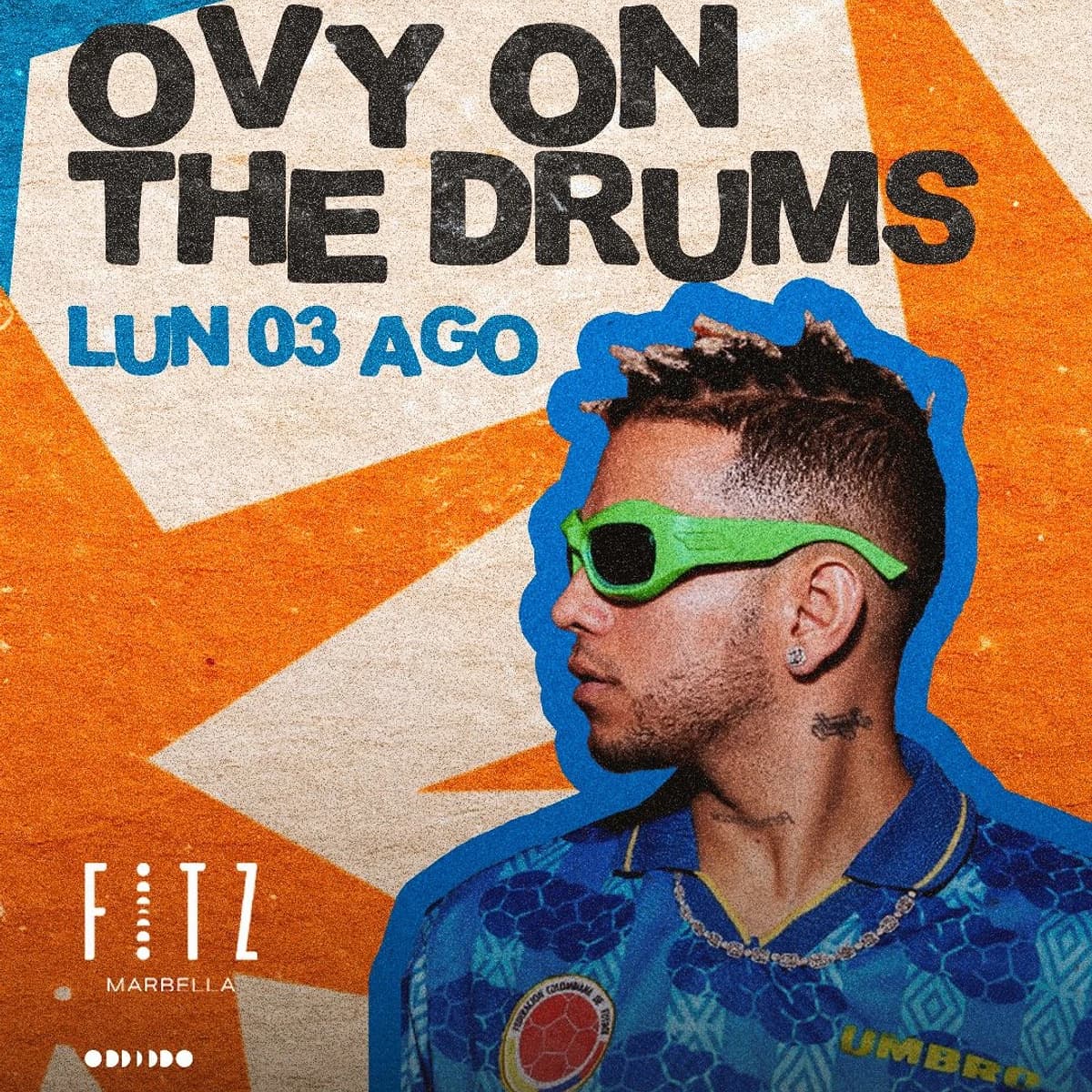 Actuación en vivo de OVY ON THE DRUMS en Marbella 2026