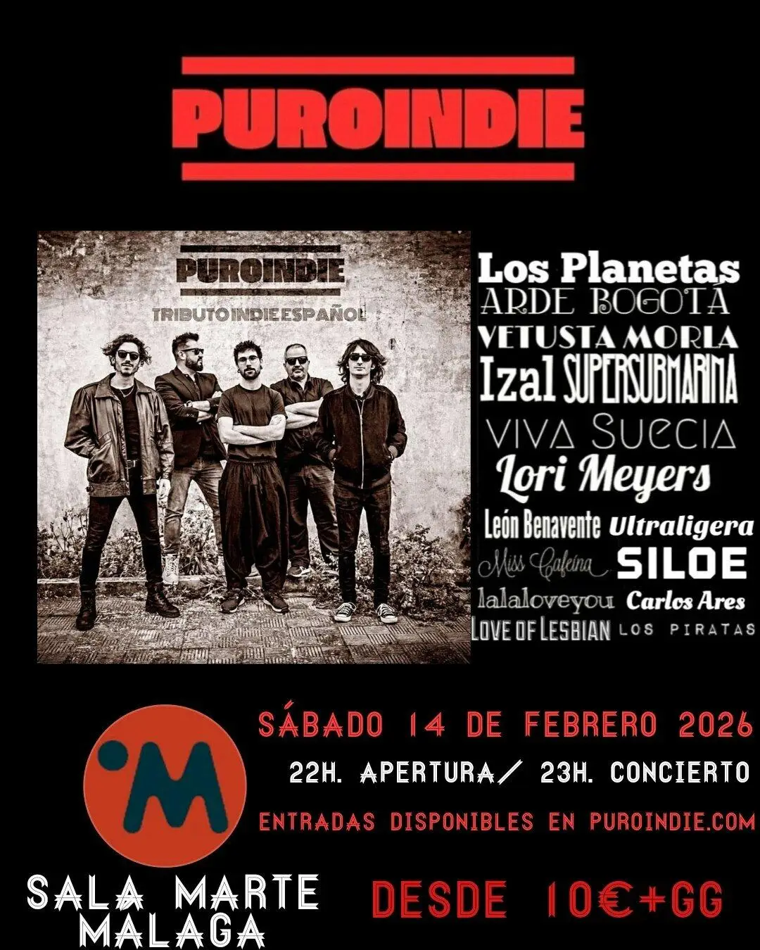 PuroIndie – El Mejor Tributo Indie
