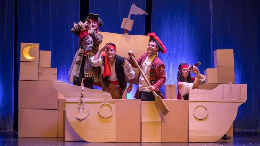 Espectáculo infantil La Pirata María Teresa en Málaga 2026 con piratas, mapas del tesoro y aventura familiar