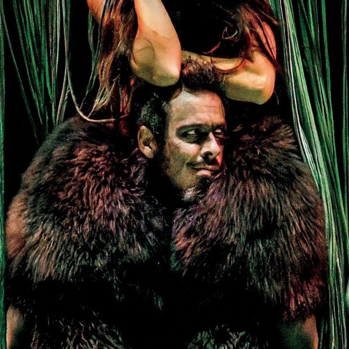 Cartel del espectáculo Soy Salvaje con temática selvática en Marbella 2026