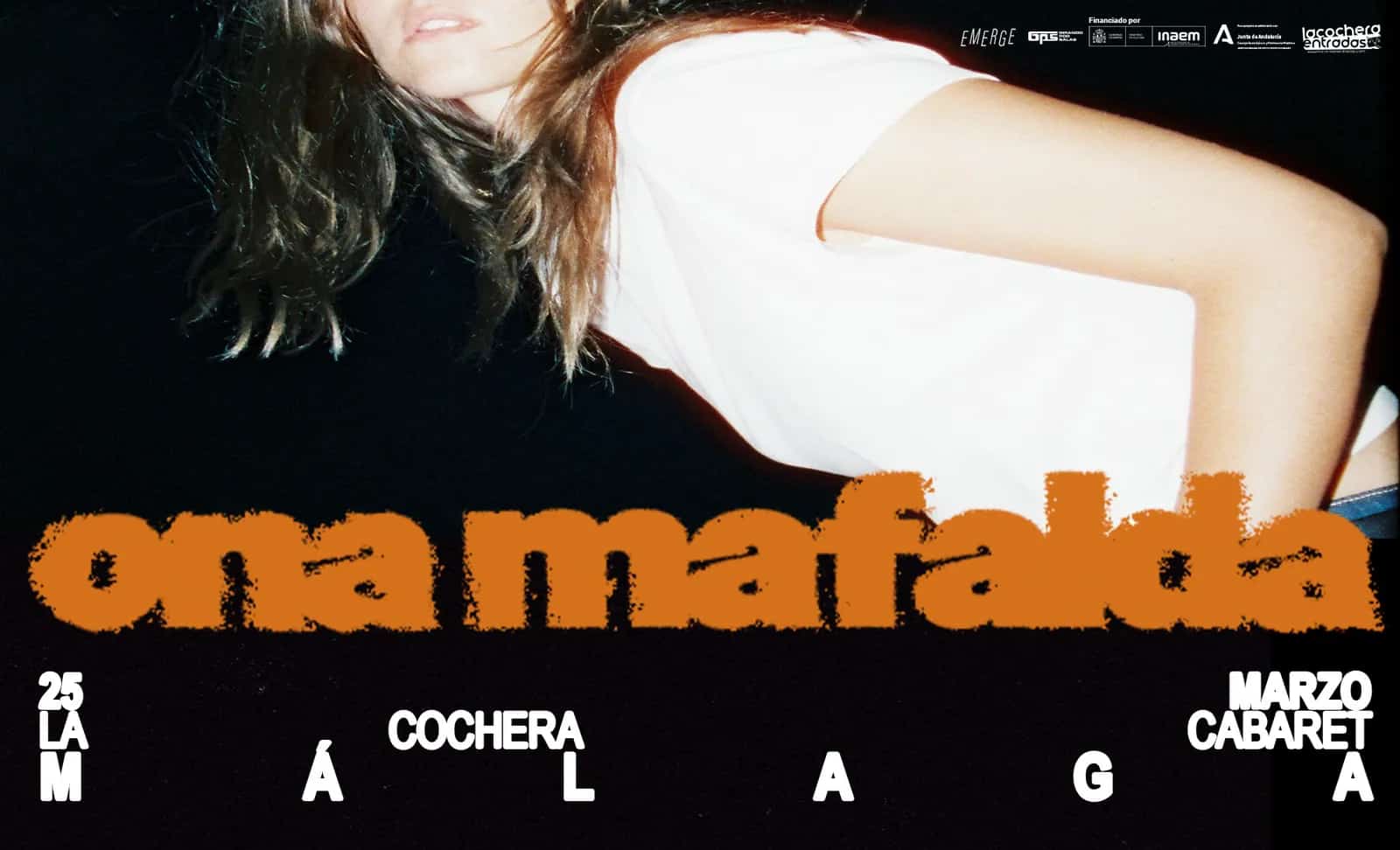 Ona Mafalda actuando en vivo en Málaga 2026