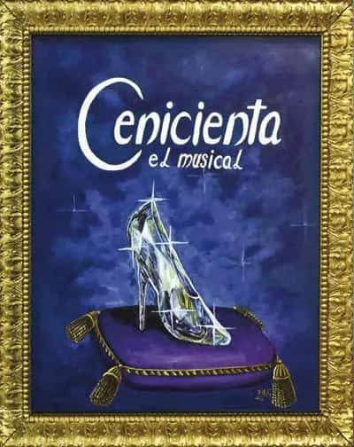 Cartel de Cenicienta, Tributo Musical en Málaga, un espectáculo mágico para toda la familia en el Teatro ESAD.