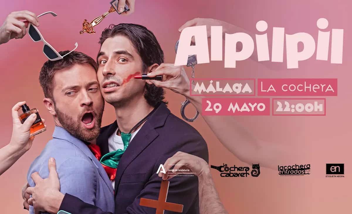 Espectáculo de comedia ALPILPIL con Adrián Melero y Lucas Pulido en Málaga 2026