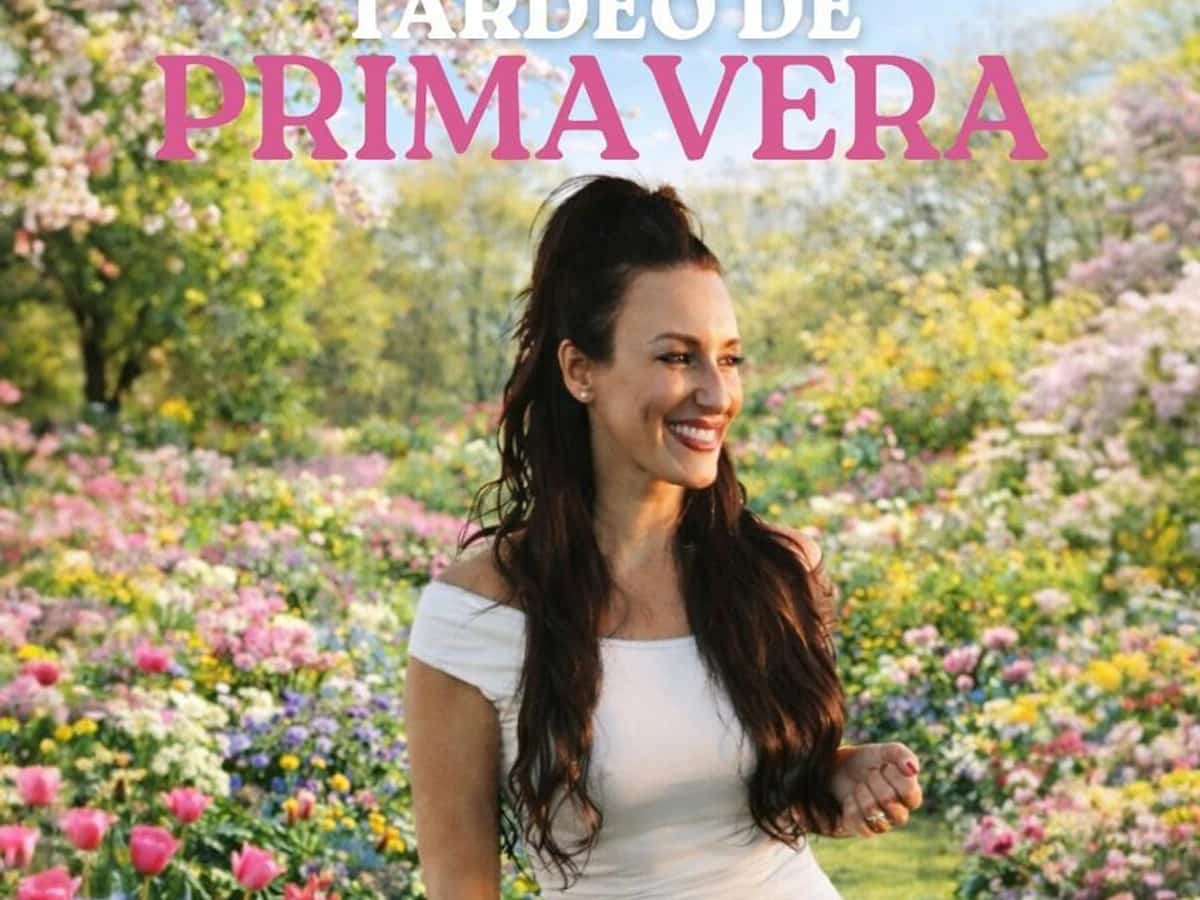 Cartel del Tardeo de Primavera con Eva Piñero en directo con música en vivo el 14 de marzo desde las 17:00.