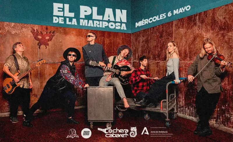 El Plan de la Mariposa actuando en vivo en Málaga 2026