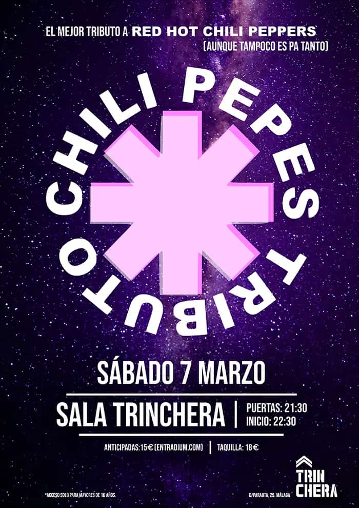 Banda Chili Pepes actuando en vivo con luces vibrantes