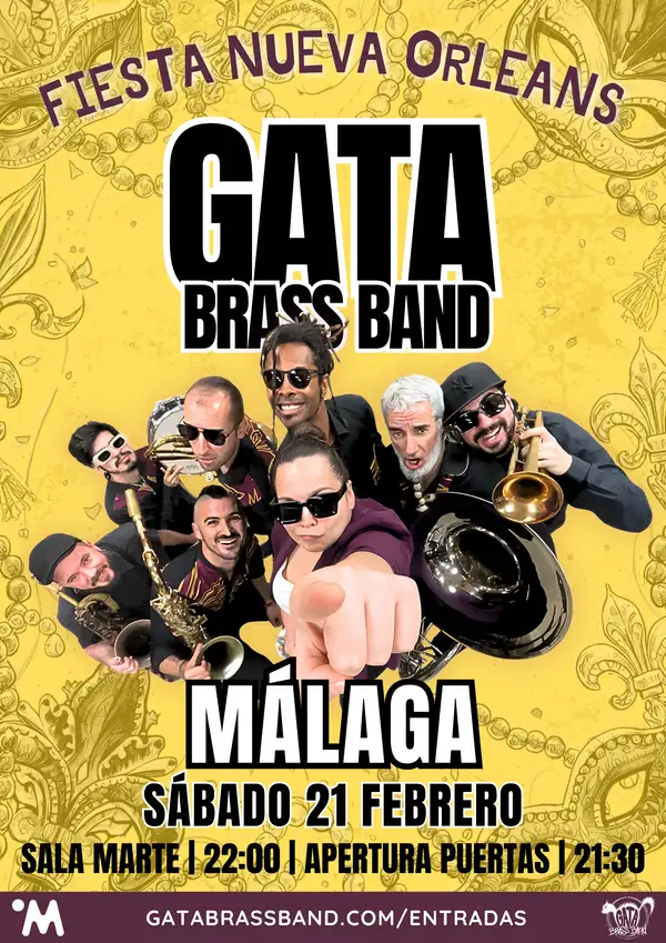 GATA BRASS BAND – Fiesta de Funk de Nueva Orleans