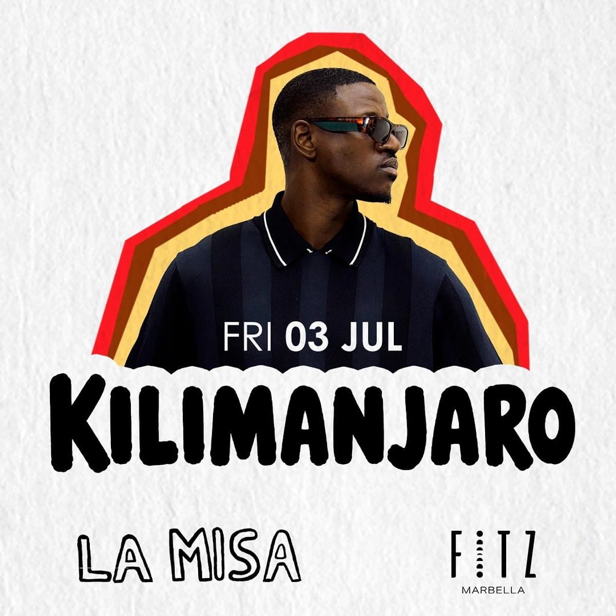 Evento musical KILIMANJARO x LA MISA en Marbella 2026