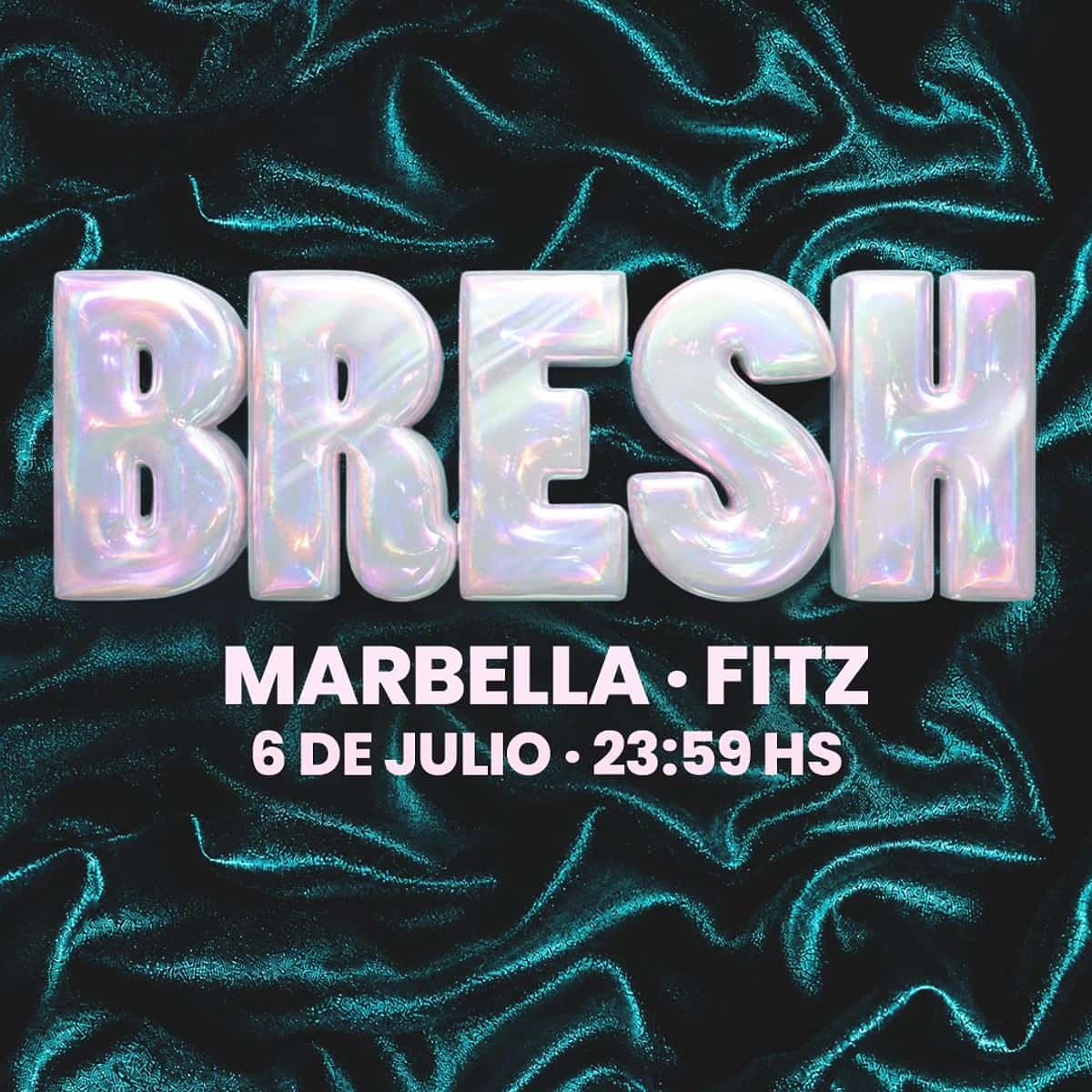 Evento BRESH X FITZ en Marbella 2026 con música vibrante y baile