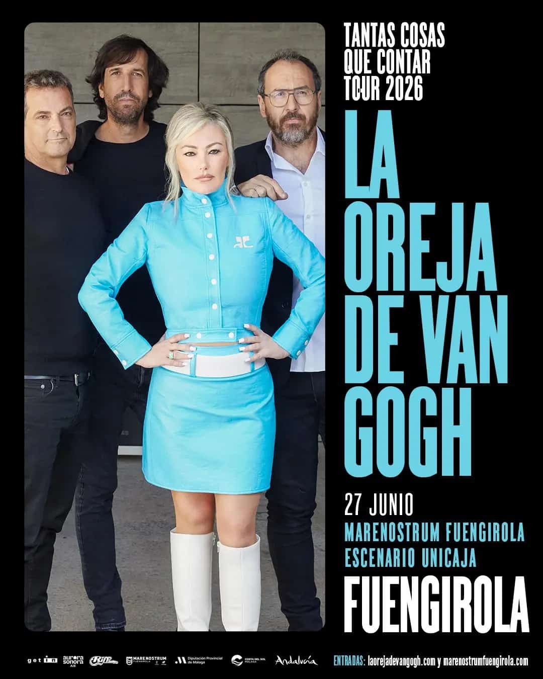 La Oreja de Van Gogh en Directo 2026 - Treinta años de canciones que siguen viviendo en nosotros