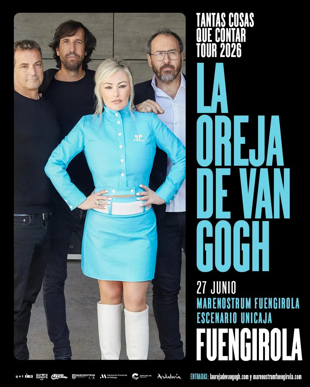 La Oreja de Van Gogh en Directo 2026 - Treinta años de canciones que siguen viviendo en nosotros
