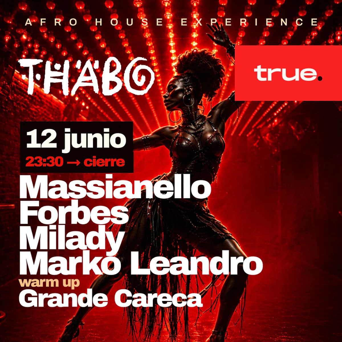 Experiencia Afro House con DJs de primer nivel en Málaga 2026