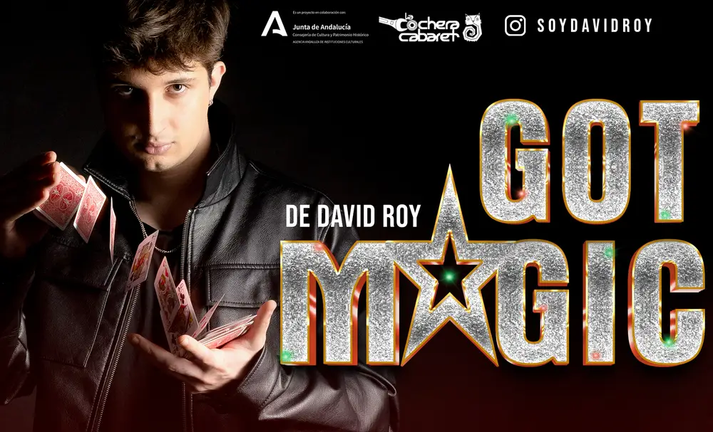 David Roy actuando en GOT MAGIC en Málaga 2026